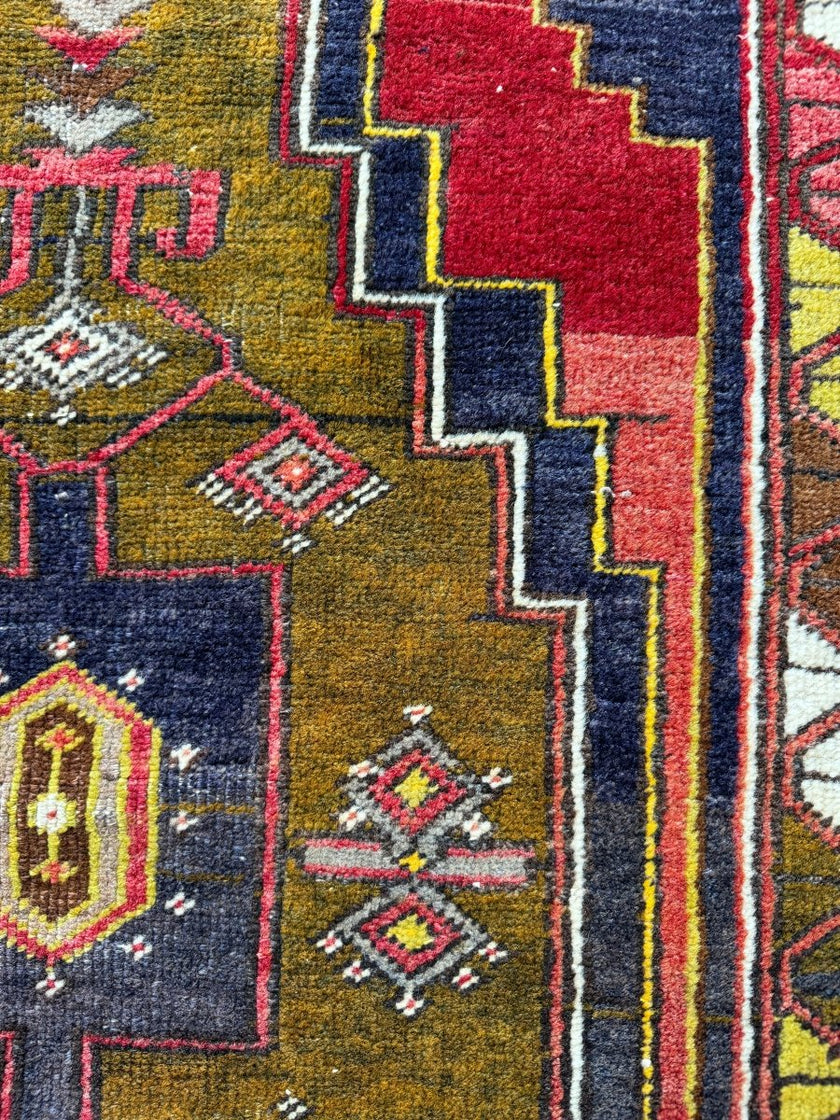 Turkish Yahyali Rug | 3' 8