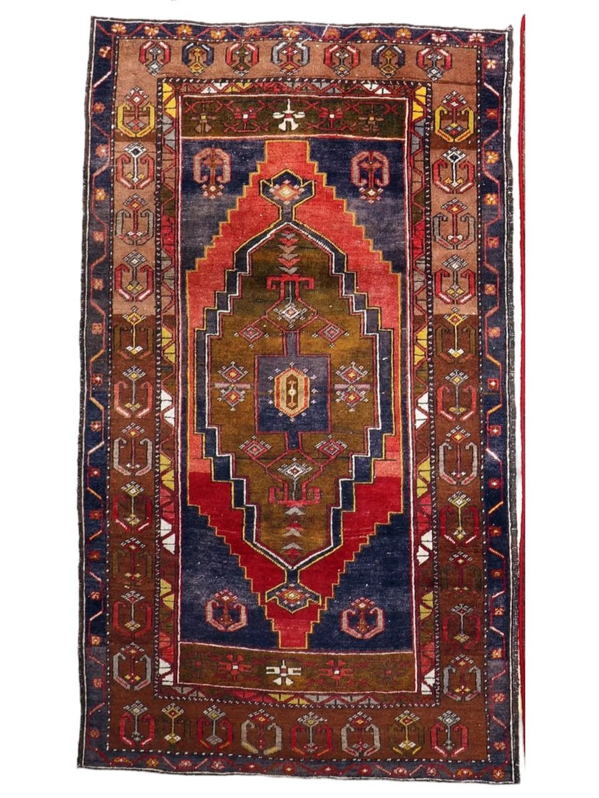 Turkish Yahyali Rug | 3' 8