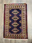 Turkmen Mini Rug | 1' 11