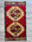 Turkmen Mini Rug | 1' 5