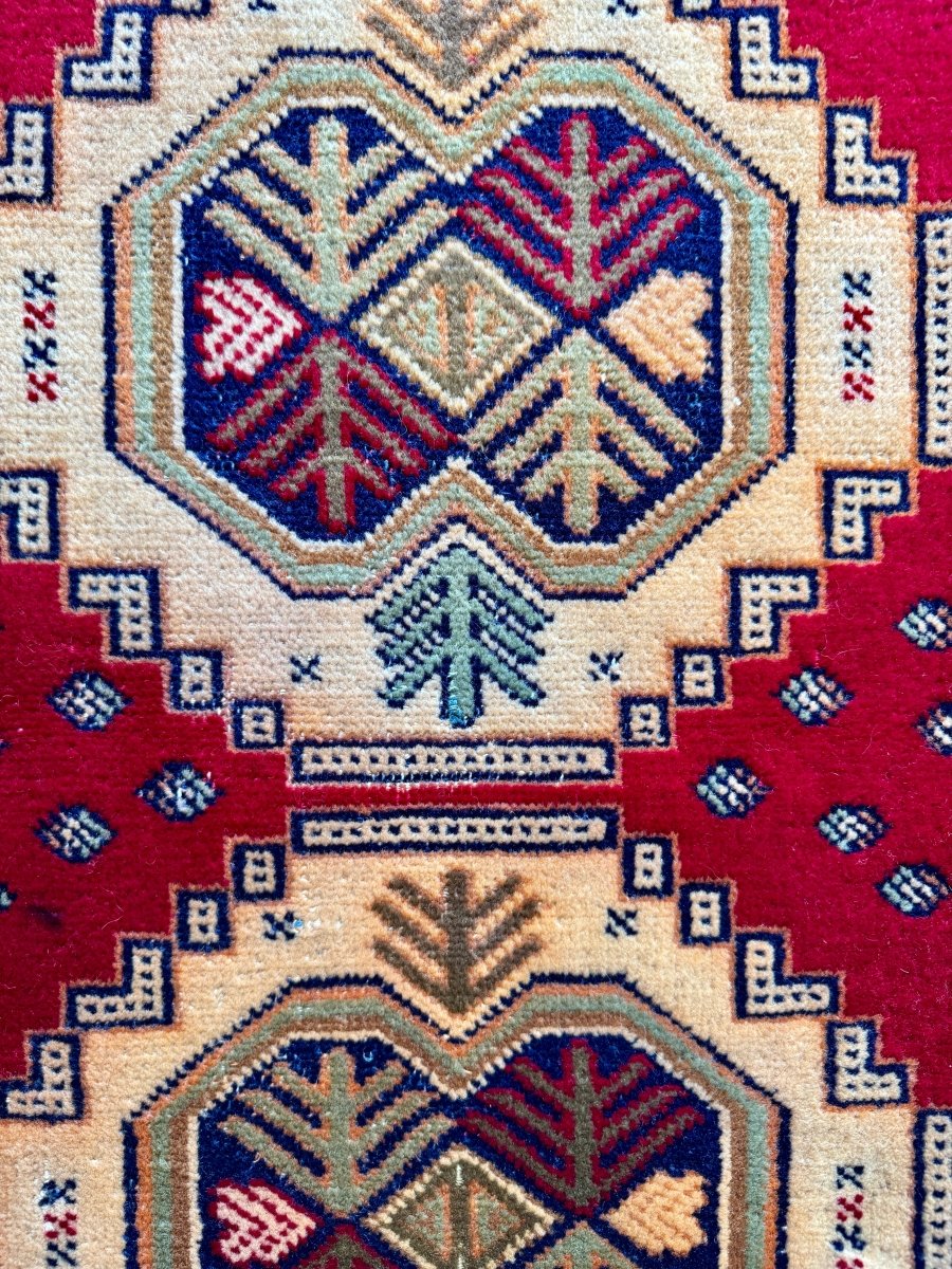 Turkmen Mini Rug | 1' 5