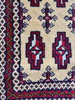 Turkmen Mini Rug | 1' 7