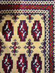 Turkmen Mini Rug | 1' 7