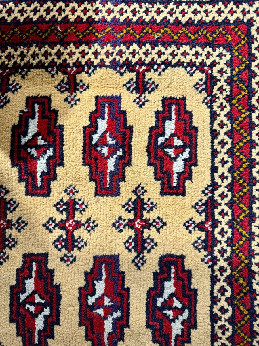 Turkmen Mini Rug | 1' 7