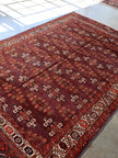Turkmen Yomut Rug | 6' 10