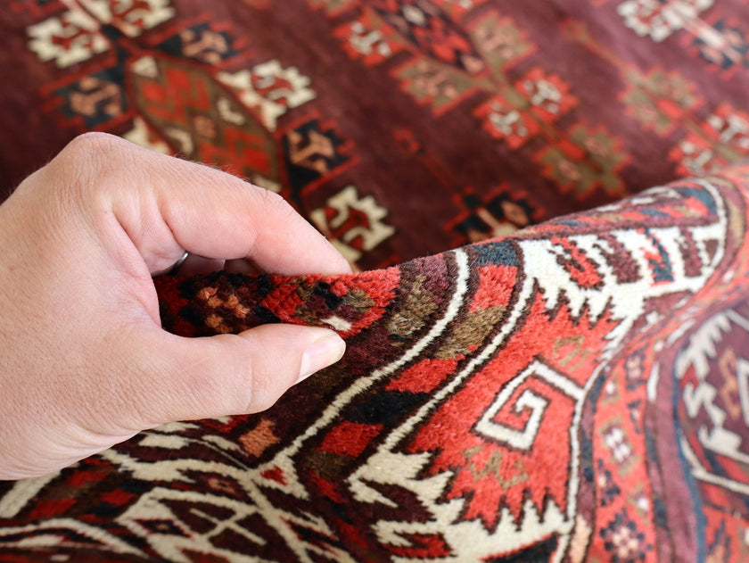 Turkmen Yomut Rug | 6' 10