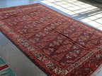 Turkmen Yomut Rug | 6' 10