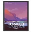 Tursujuq National Park 'Explored' Poster, Canada Parks