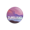 Tursujuq National Park of Quebec Pinback Button, Canada Parks