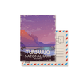 Tursujuq Quebec National Park Postcard, Canada Parks