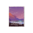 Tursujuq Quebec National Park Postcard, Canada Parks