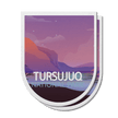 Tursujuq Quebec National Park Waterproof Vinyl Sticker, Canada Parks