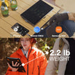 TUTT Rugged Portable Monitor 12” Touchscreen  | 5000mAh Battery | Water & Drop Proof | Digital Photo Frame Mode | N1Pro