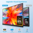 TUTT 15.6” Portable Monitor | Multi-Position IPS FHD Screen Extender | USB-C & HDMI, Built-in Speakers, P5