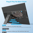 TUTT 15.6” Portable Monitor | Multi-Position IPS FHD Screen Extender | USB-C & HDMI, Built-in Speakers, P5