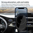 TUTT 15W Qi Magnetic Wireless Car Phone Holder Charger 360° Adjustable Strong Magnetic Compatible with iPhone 15 14 13 12 Pro Plus Max Mini