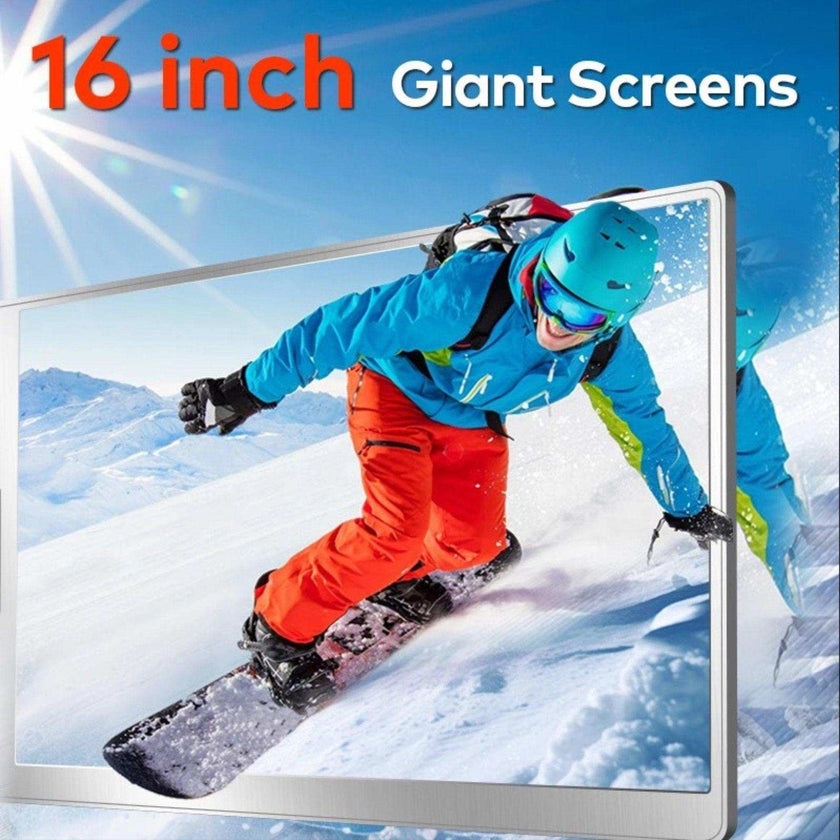 TUTT 16” Dual Portable Monitor | Single Cable Connection | 16:10 Ratio IPS, Stand-Alone Design | Windows, MacBook | S900