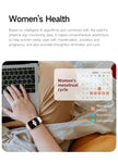 TUTT  Smartwatch for Men Women 1.95” AMOLED Screen | Flashlight BT Call Health and Fitness Tracking | K8