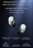 TUTT 2 in 1 Outdoor Waterproof Mini Speaker with Earbuds LED Lighting with Hook | TWS Earbuds Wireless with Portable Mini Speaker | for Picnic Travel Biking Hiking