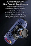 TUTT 2 in 1 Outdoor Waterproof Mini Speaker with Earbuds LED Lighting with Hook | TWS Earbuds Wireless with Portable Mini Speaker | for Picnic Travel Biking Hiking