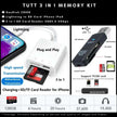TUTT 2 in 1 P98 10.4” Tablet LTE 4G SIM card WiFi FHD Android 13 with Keyboard, Case, Stylus, 128GB +8GB RAM, 13/5MP Dual Camera Octa-Core | 128GB SanDisk Extreme 3-in-1 SD/TF Kit