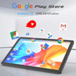 TUTT 2 in 1 Pro 10.1” Tablet LTE 4G SIM card 5G WiFi FHD Android 13 with Keyboard, Case, Stylus, 128GB +12GB RAM, 13/5MP Dual Camera, Octa-Core CPU GPS | 128GB | English-Arabic Key