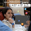 TUTT 2 in 1 Pro 10.1” Tablet LTE 4G SIM card 5G WiFi FHD Android 13 with Keyboard, Case, Stylus, 128GB +12GB RAM, 13/5MP Dual Camera, Octa-Core CPU GPS | 128GB | English-Arabic Key