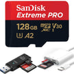 TUTT 3 in 1 | SanDisk Extreme PRO®  64/128/256/512GB 1TB Ultra microSDXC MicroSD Memory Card Speed 200MB/s Read | 90MB/s + Lightning to SD Card iPhone iPad + 2-in-1 SD Card Reader USB3.0 5Gbps