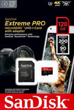 TUTT 3 in 1 | SanDisk Extreme PRO®  64/128/256/512GB 1TB Ultra microSDXC MicroSD Memory Card Speed 200MB/s Read | 90MB/s + Lightning to SD Card iPhone iPad + 2-in-1 SD Card Reader USB3.0 5Gbps