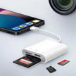TUTT 3 in 1 | SanDisk Extreme PRO®  64/128/256/512GB 1TB Ultra microSDXC MicroSD Memory Card Speed 200MB/s Read | 90MB/s + Lightning to SD Card iPhone iPad + 2-in-1 SD Card Reader USB3.0 5Gbps