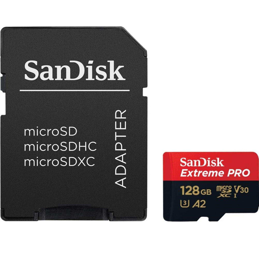 TUTT 3 in 1 | SanDisk Extreme PRO®  64/128/256/512GB 1TB Ultra microSDXC MicroSD Memory Card Speed 200MB/s Read | 90MB/s + Lightning to SD Card iPhone iPad + 2-in-1 SD Card Reader USB3.0 5Gbps
