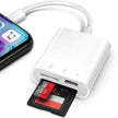 TUTT 3 in 1 | SanDisk Extreme PRO®  64/128/256/512GB 1TB Ultra microSDXC MicroSD Memory Card Speed 200MB/s Read | 90MB/s + Lightning to SD Card iPhone iPad + 2-in-1 SD Card Reader USB3.0 5Gbps