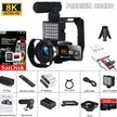 TUTT 8K 48MP Camcorder WIFI Digital Video Camera Recorder | Premium Combo 128GB SanDisk 2 Batteries