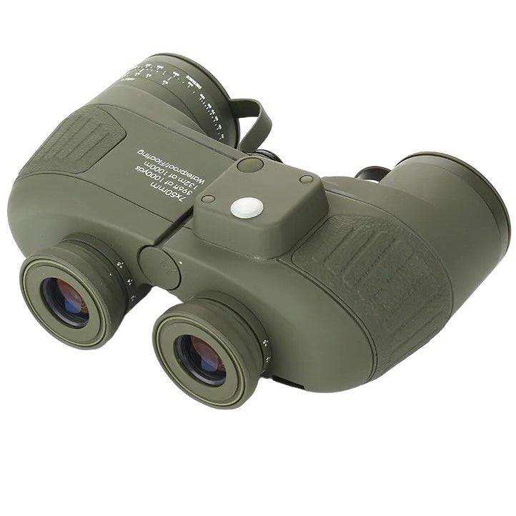 TUTT Admiral 7x50 Rugged Waterproof Binocular with Internal Rangefinder & Compass