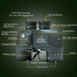 TUTT Admiral 7x50 Rugged Waterproof Binocular with Internal Rangefinder & Compass