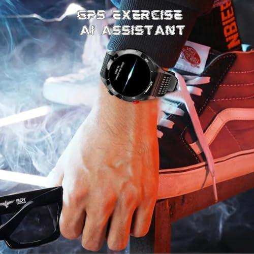 TUTT Sport Smartwatch AMOLED Screen Titanium Alloy BT Call AI Voice | Activity Fitness Tracker Smart Watch for Men Women
