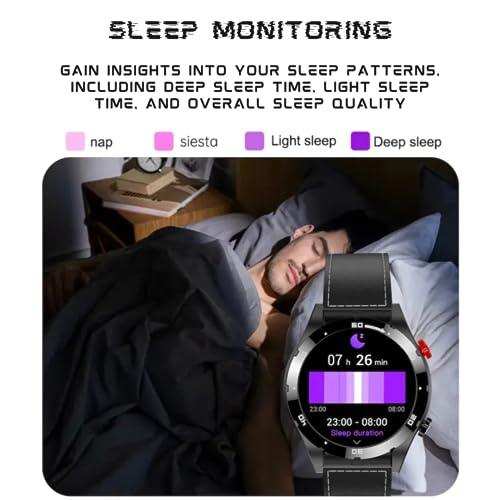TUTT Sport Smartwatch AMOLED Screen Titanium Alloy BT Call AI Voice | Activity Fitness Tracker Smart Watch for Men Women
