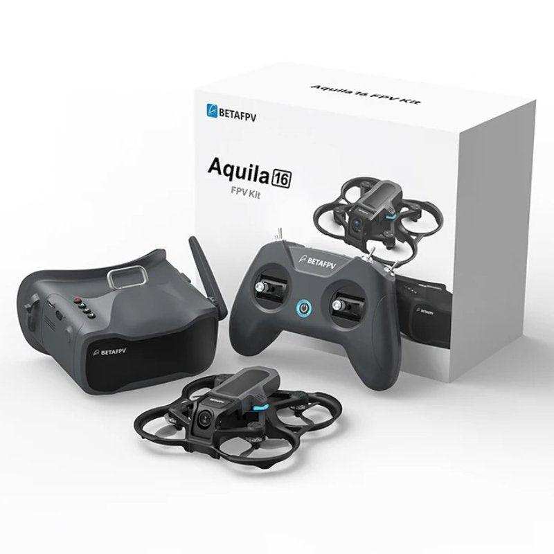Aquila16 BETAFPV Brushless Quadcopter with Goggles Fly Indoor and Outdoor 3 speeds with SLOW/MID/FAST. With Turtle Mode Full Combo With 2 Batteries