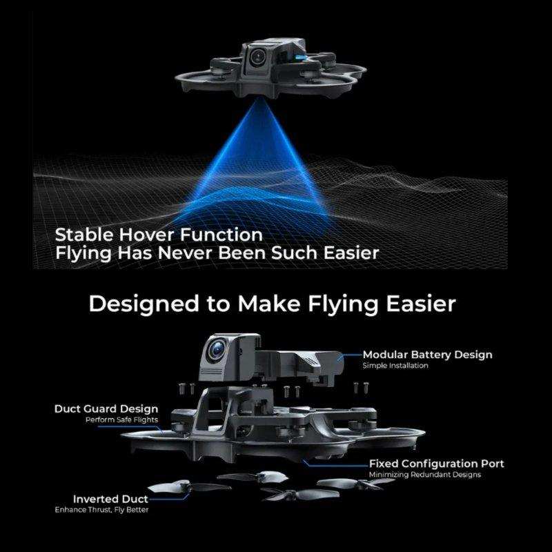 Aquila16 BETAFPV Brushless Quadcopter with Goggles Fly Indoor and Outdoor 3 speeds with SLOW/MID/FAST. With Turtle Mode Full Combo With 2 Batteries