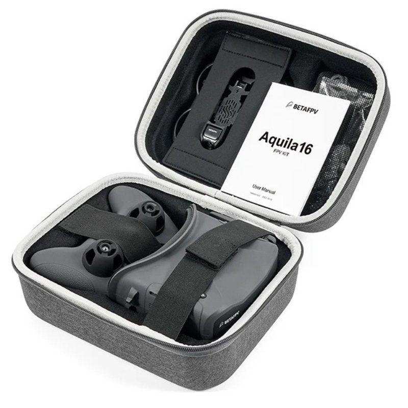 Aquila16 BETAFPV Brushless Quadcopter with Goggles Fly Indoor and Outdoor 3 speeds with SLOW/MID/FAST. With Turtle Mode Full Combo With 2 Batteries