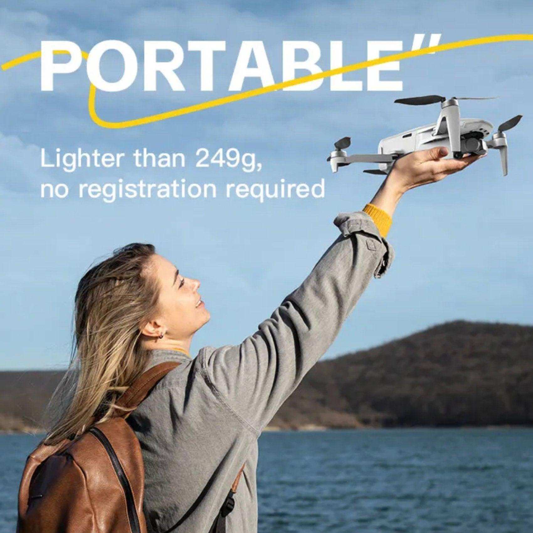 C-FLY Faith Mini 2 (Upgraded) GPS 5G 5KM WIFI FPV with 4K 30fps 20MP Camera 3-Axis Brushless Gimbal 32mins Flight Time 249g Foldable RC Drone Quadcopter RTF