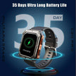 TUTT Smartwatch for Men Military Rugged | Speaker Pedometer IP68 Waterproof 1.83'' HD Tactical Smart Watch Fitness and Health Tracking Long Battery Life C20-Pro