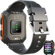 TUTT Smartwatch for Men Military Rugged | Speaker Pedometer IP68 Waterproof 1.83'' HD Tactical Smart Watch Fitness and Health Tracking Long Battery Life C20-Pro