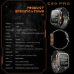 TUTT Smartwatch for Men Military Rugged | Speaker Pedometer IP68 Waterproof 1.83'' HD Tactical Smart Watch Fitness and Health Tracking Long Battery Life C20-Pro