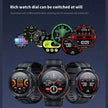 TUTT Smartwatch for Men | 1 ATM 10 Meter Depth AMOLED screen  | 410mah Long Battery Life Fitness Health Tracking Smart Watch Military Rugged  C25