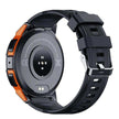 TUTT Smartwatch for Men | 1 ATM 10 Meter Depth AMOLED screen  | 410mah Long Battery Life Fitness Health Tracking Smart Watch Military Rugged  C25
