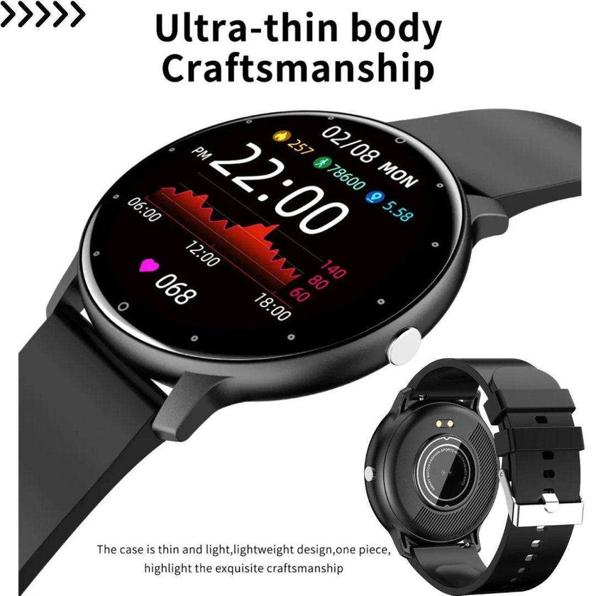 TUTT C9 Men Women Fashion 1.28” Screen Smartwatch BT Calling IP67 Waterproof Oxygen Level Heart Rate Sleep Monitoring Multi Sport Activity Tracking