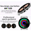 TUTT  Classic Smartwatch for Women Men AMOLED 1.43”  | Ultra-Thin Frame | Always-on-Display | Fitness Health Tracker V89 Pro | Two Straps: Steel & Rubber | Smart Watch for Android iOS