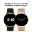 TUTT  Classic Smartwatch for Women Men AMOLED 1.43”  | Ultra-Thin Frame | Always-on-Display | Fitness Health Tracker V89 Pro | Two Straps: Steel & Rubber | Smart Watch for Android iOS