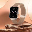 TUTT Classic Smartwatch Men Women AMOLED Touch Screen 1.65 Inch BT Calling Smart Watch Fitness Sports Tracker Rubber Straps DA2